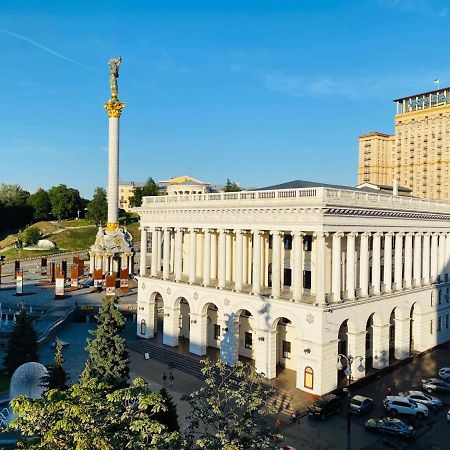 Amazing View Of Independence Square Lejlighed Kiev Eksteriør billede