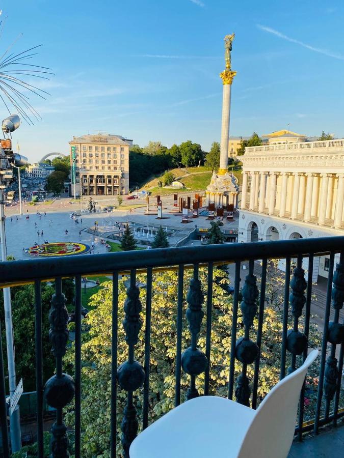 Amazing View Of Independence Square Lejlighed Kiev Eksteriør billede